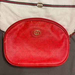 Vintage Gucci Red crossbody bag